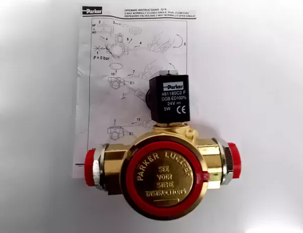 Parker 2 way control valve